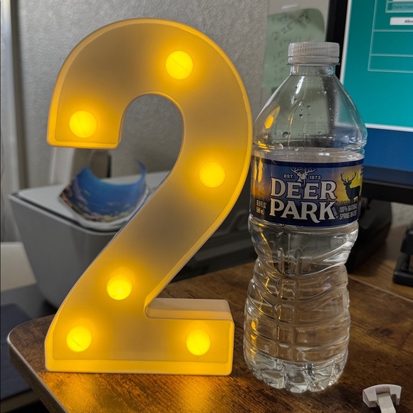 Light Up Number Party Decor - Picture 3 of 3